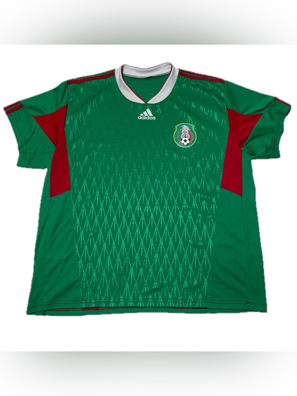 Mexico Futbol FC World Cup Soccer Jersey Adidas Boot Mens Size L